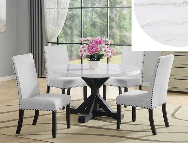 1320-54-1320.jpg 1320RD-5P VARLEY ROUND MARBLE DINING GROUP