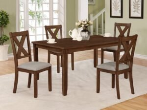 2321BRN-SET CLARA 5-PK DT, BROWN COLOR, TB+CH