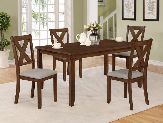 2321BRN-SET CLARA 5-PK DT, BROWN COLOR, TB+CH