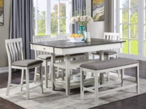 2715CG.jpg 2715CG-6P NINA CHALK GREY COUNTER HEIGHT