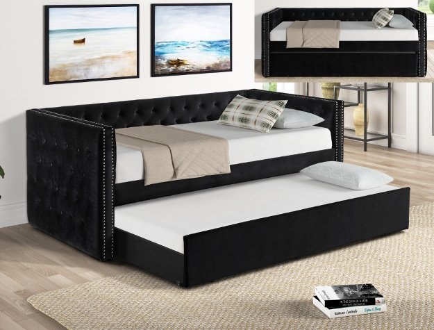 5335BK-SET.jpg 5335BK-SET TRINA BLACK DAYBED