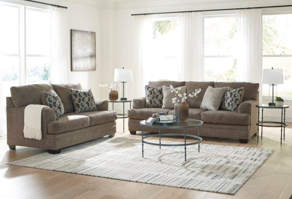 59505-38-35-t246-13_orig.jpg Ashley 595-05 Sofa and Loveseat Set
