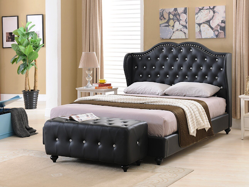 0010Paradise black (platform bed)