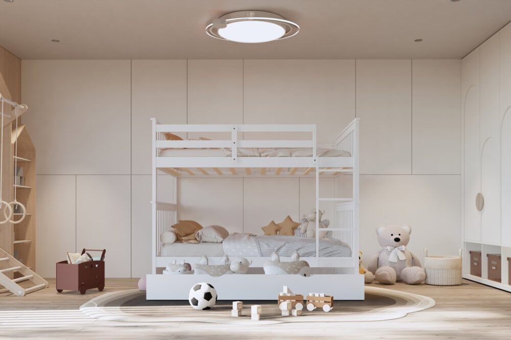 bb31_orig.jpg BB31 Full/Full Bunk Bed w/Twin Trundle White