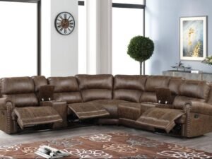 Carrol OVERSIZED Reclining Sectional