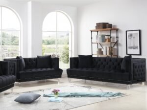 Lucas Black - 2pc Sofa and Loveseat Set
