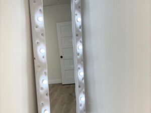 Princess White - Floor Mirror