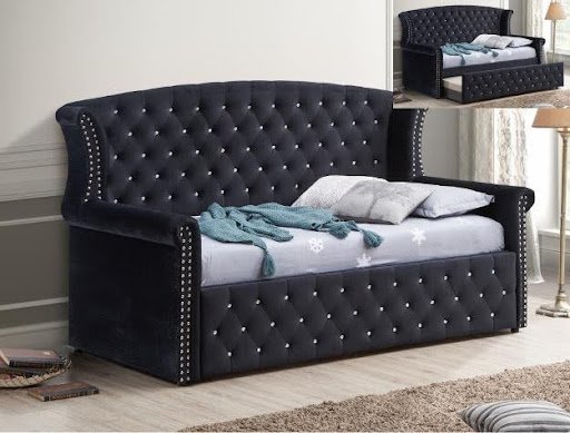 0035 5333bk con 2 colchones twin(6”)